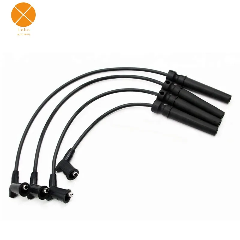 96450249 cars accessories Spark Plug Wire Ignition Cable Set for Chevrolet LACETTI NUBIRA OPTRA Daewoo LACETTI NUBIRA