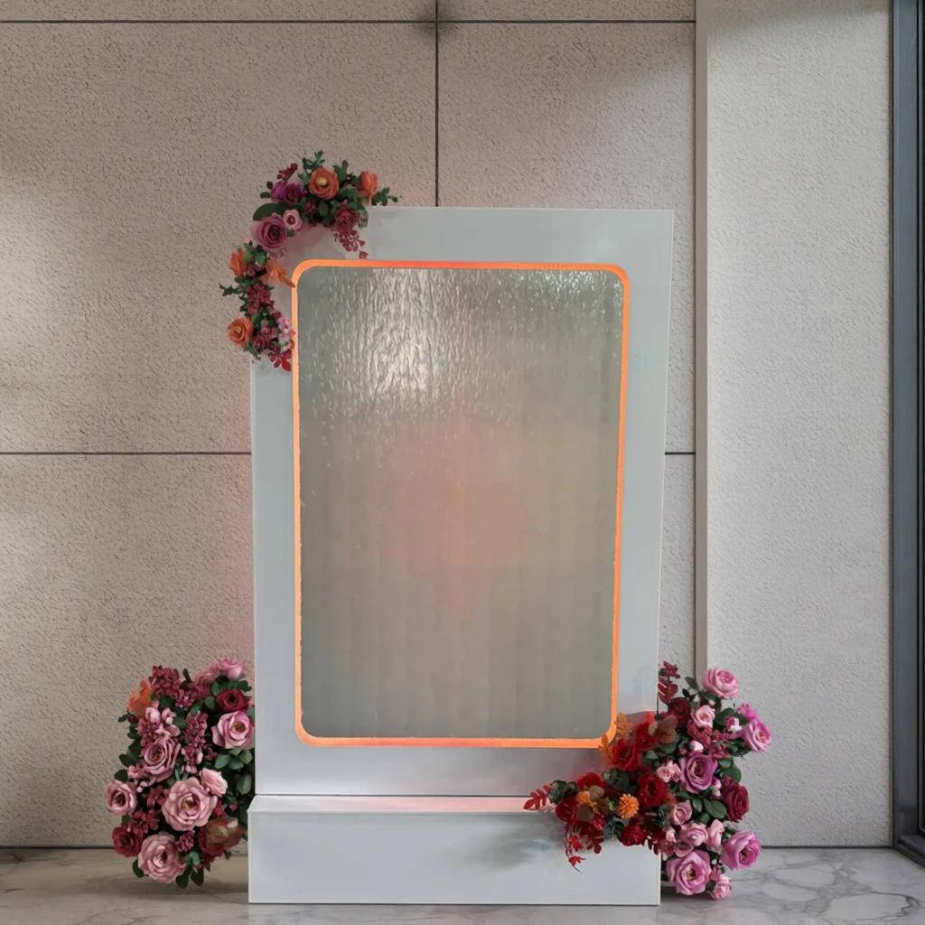 

gj-Custom Modern Art Printed Rectangular Screen Panels Movable Wall Partition&Room Dividers for Outdoor Weddings Garden Parties&