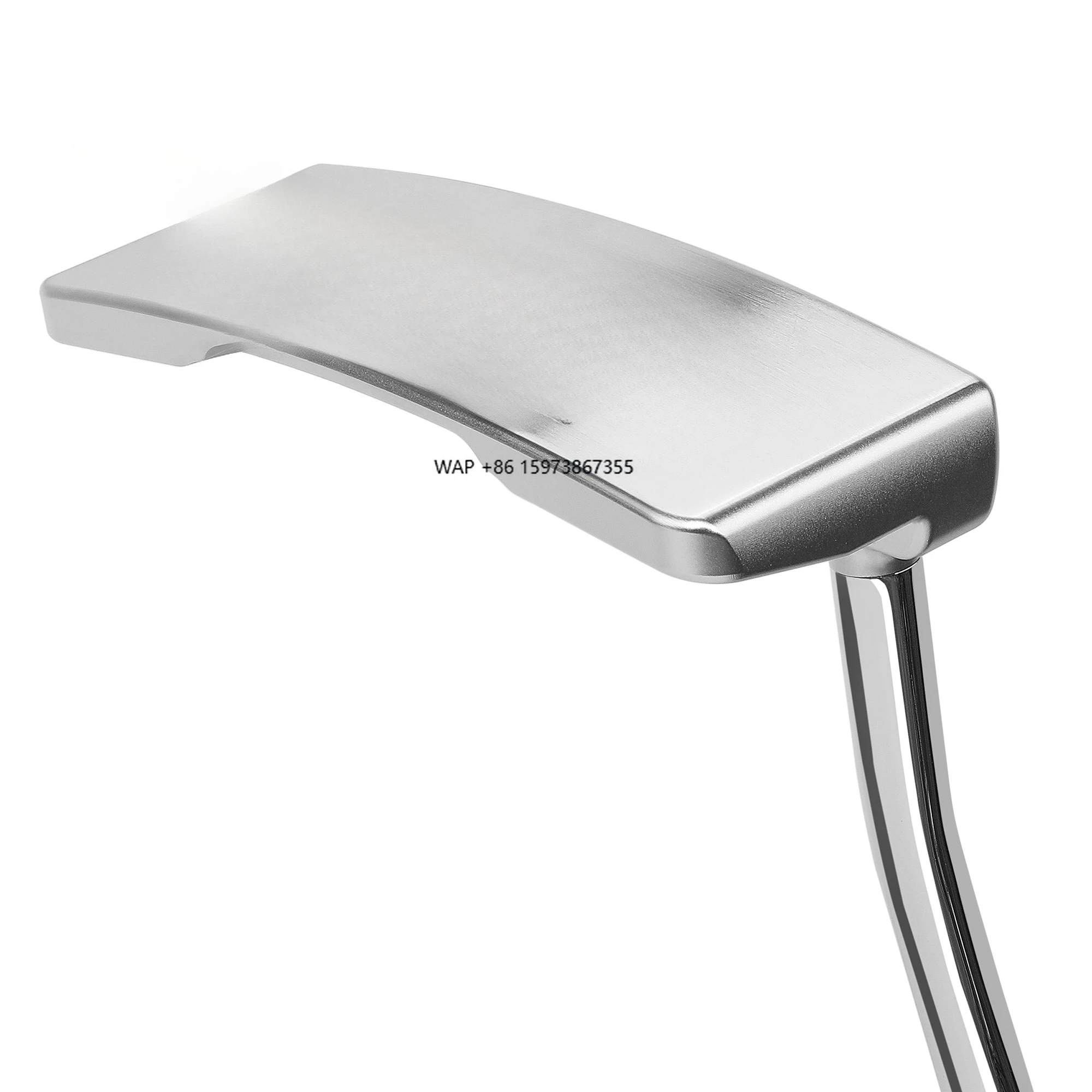 Factory  custom universal silver portable durable 1020 carbon steel numerical control forging process men's golf club putter