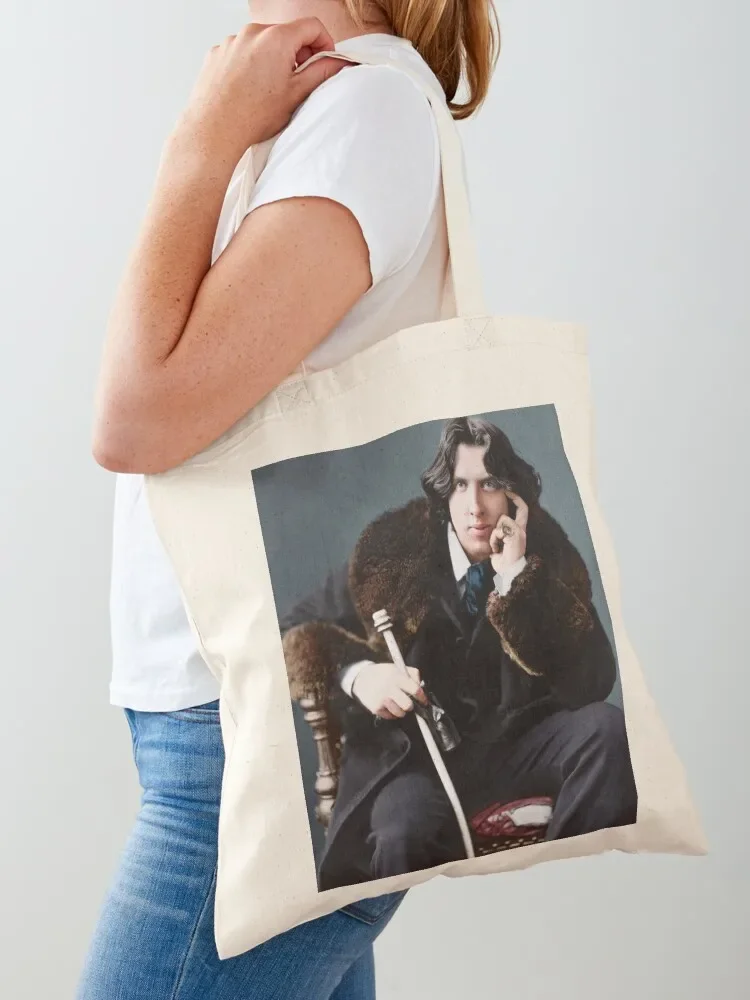 

Oscar Wilde, 1882 Tote Bag bag for beach shopping cart bags tote bag men's Reusable bags