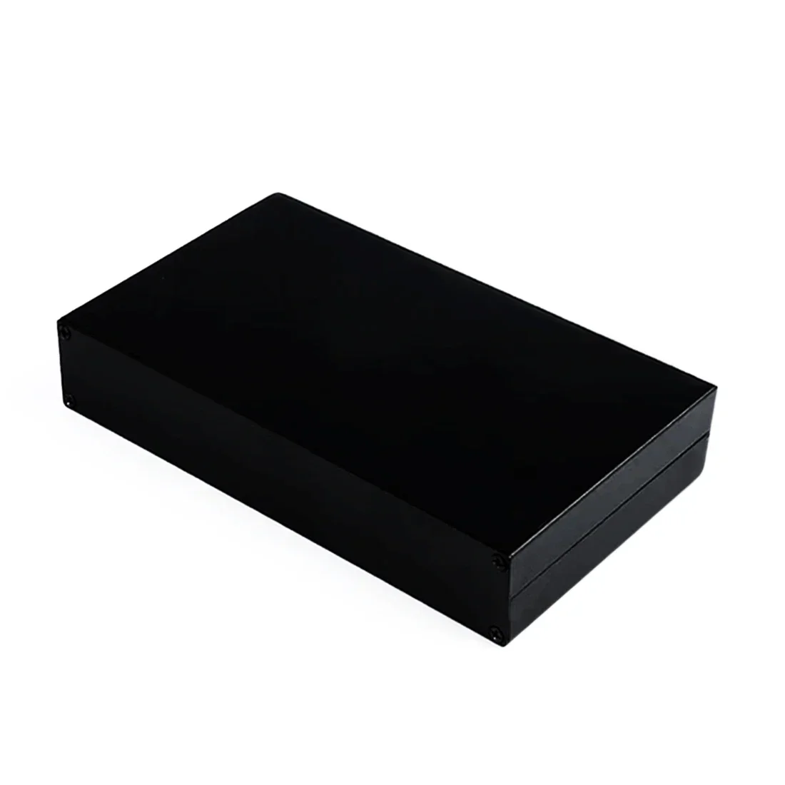 Caja de aluminio 180*34*90/200mm caja dividida impermeable caja tipo negro caja electrónica DIY instrumento de carcasa de energía