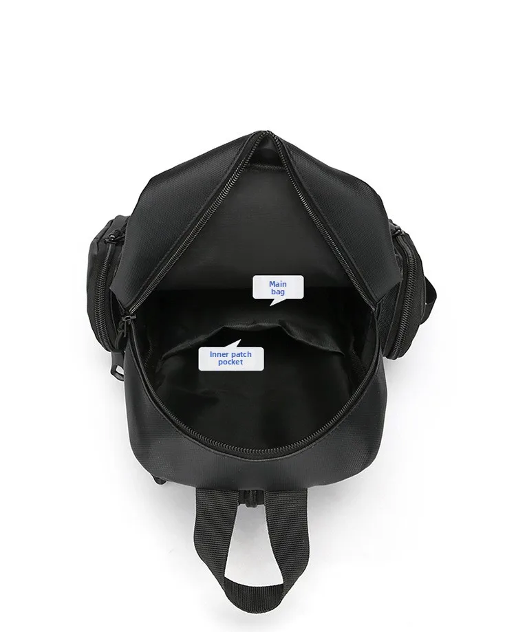 The New Business Backpack Is Water-resistant and Can Be Used on Both Shoulders or One Shoulder. It Is A Men's Computer Backpack
