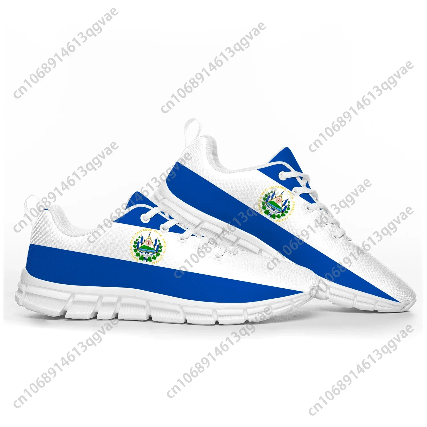 El Salvador Flag Sports Shoes Mens Womens Teenager Sneakers El Salvador Casual Custom High Quality Couple Shoes