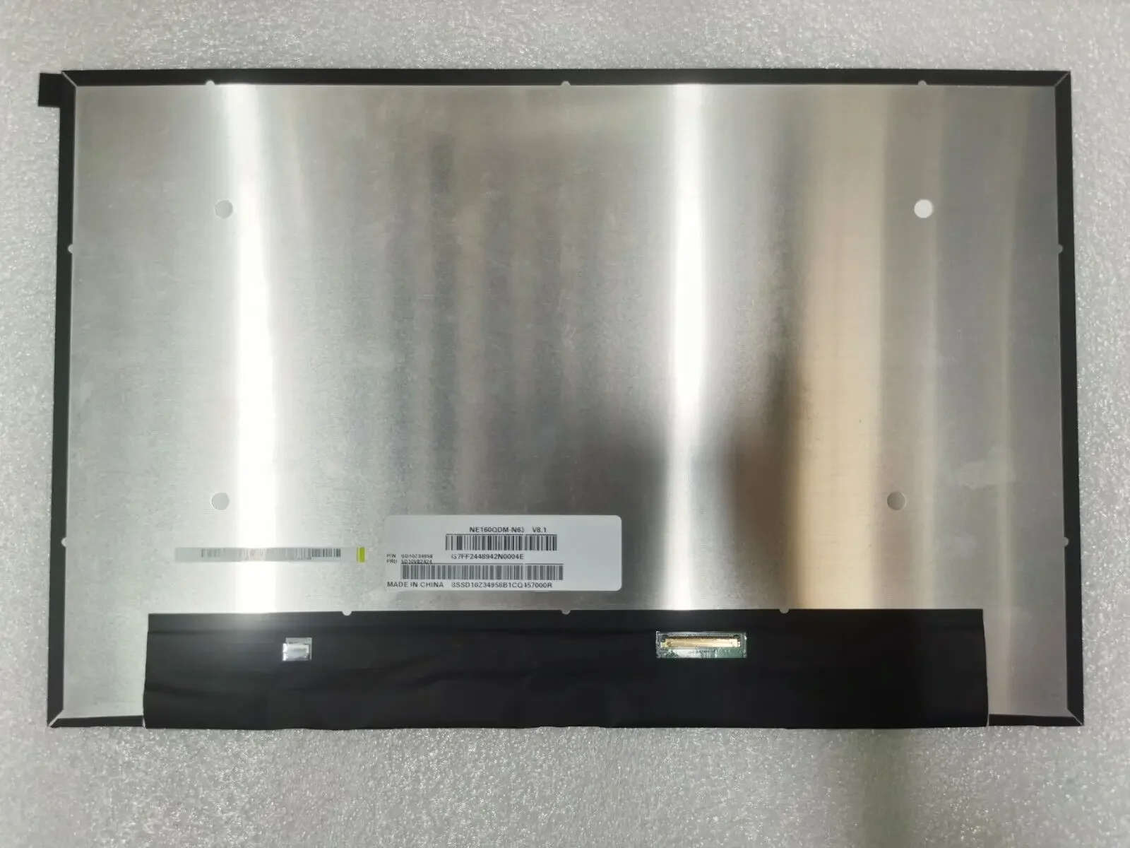 

NE160QDM-N63 V8.1 16.0“ Laptop LCD Screen Panel Display 2560X1600 40Pin work for Thinkpad T16 /P16 /P16S/ P16V