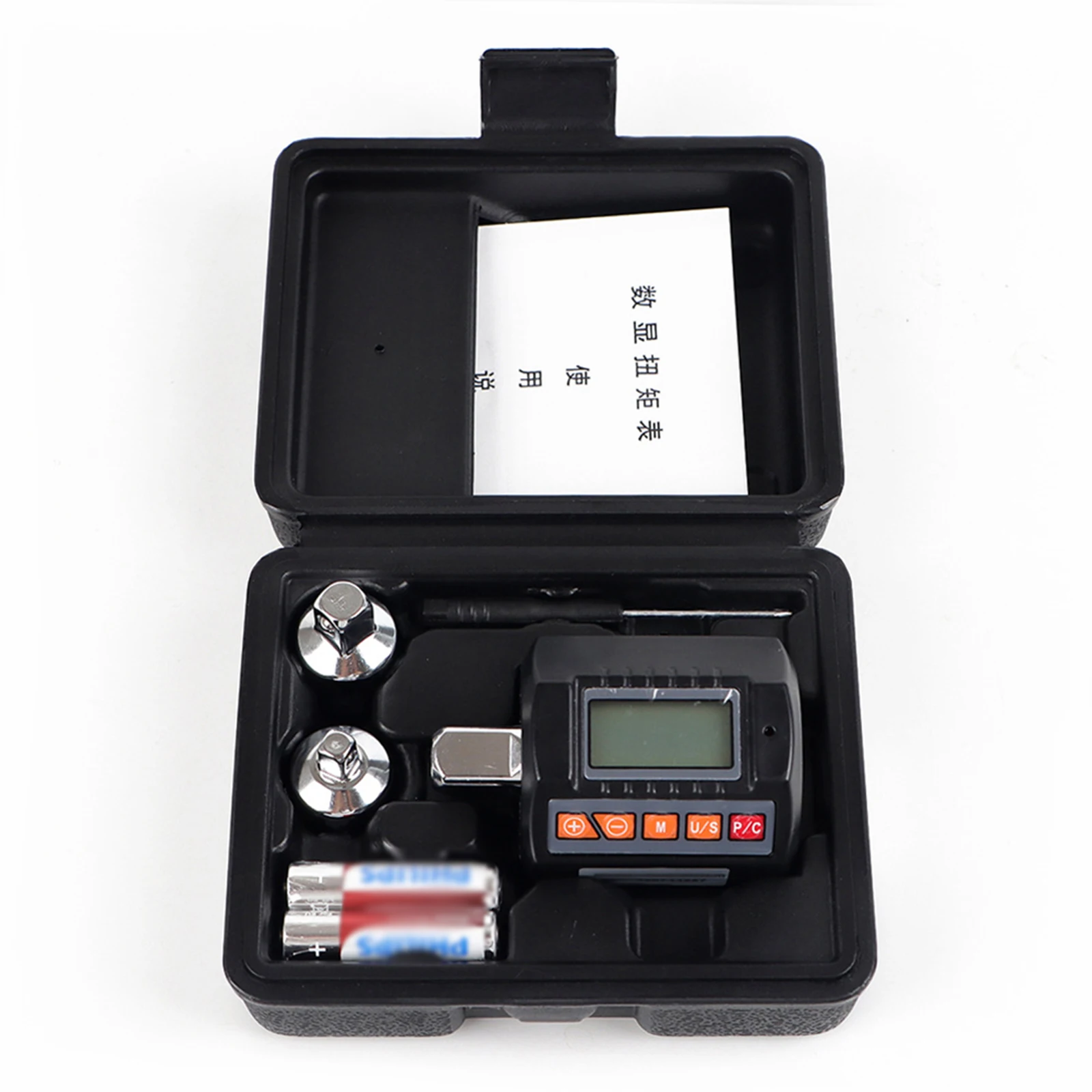 

12 Inch Heavy Duty Torque Wrench Adapter with Bidirectional Measurement and Smart Alerts for Enhanced Performance