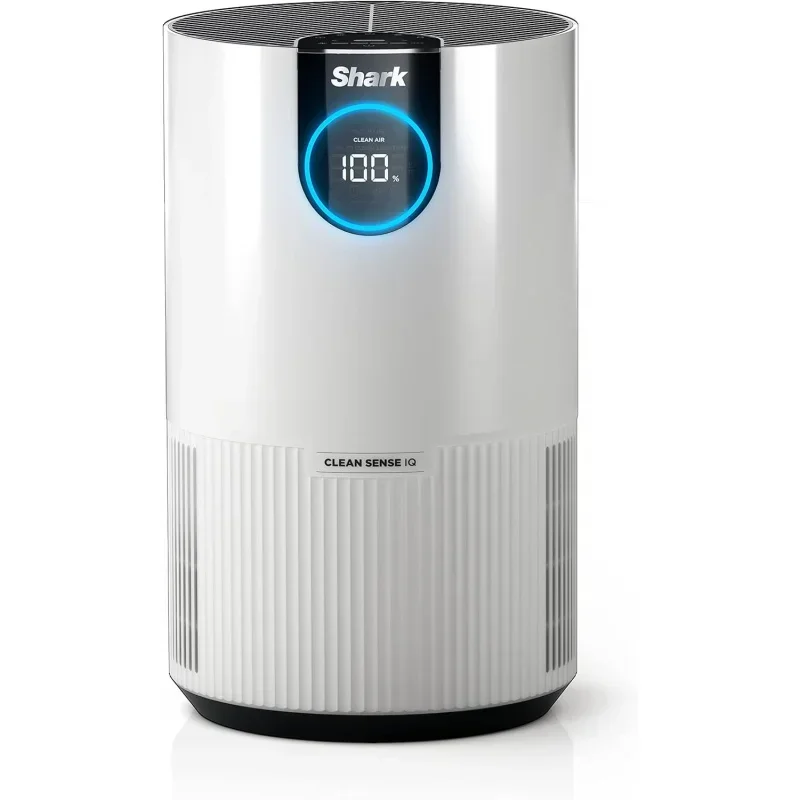 QWShark Clean Sense Air Purifier for Bedroom and Office with HEPA Air Filter,Covers Up To 500 SQ FT,Removes Smoke,Dust,Allergen