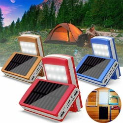 Caja de almacenamiento de carga Solar, soporte de batería de doble carga USB para teléfono inteligente, 5x18650