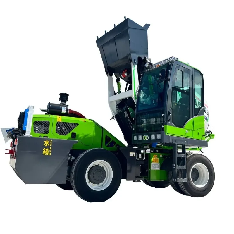 Professional 4WD Self Loading Concrete Mixer Truck Mobile Cement Mixer Vehicle for Building Infrastructure Construction