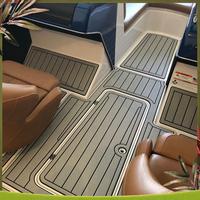 Reliable-3 Pcs 240X 45Cm EVA Foam Floor Mat For Marine Boat Yacht RV Self Adhesive Teak Deck Sheet Boat Synthetic Foam Floor Mat