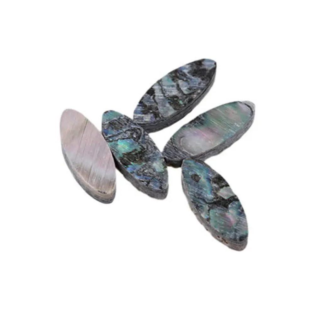 10 Pieces Dotted Oval Style Inlay Dotted Easy Musical Instrument