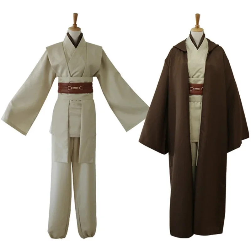 Costume de oral alier Jedi de Star de Film pour Homme, Cosplay de Mace Windu, Robe Obi Wan Kenobi VAN, Uniforme Anakin Skywalker, Tenues d\'Halloween