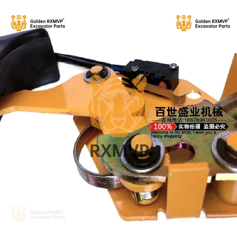 For Caterpillar Cat 320b/312b Hydraulic Pilot Safety Lock Assembly Lock Rod Micro Switch Cat Excavator Accessories