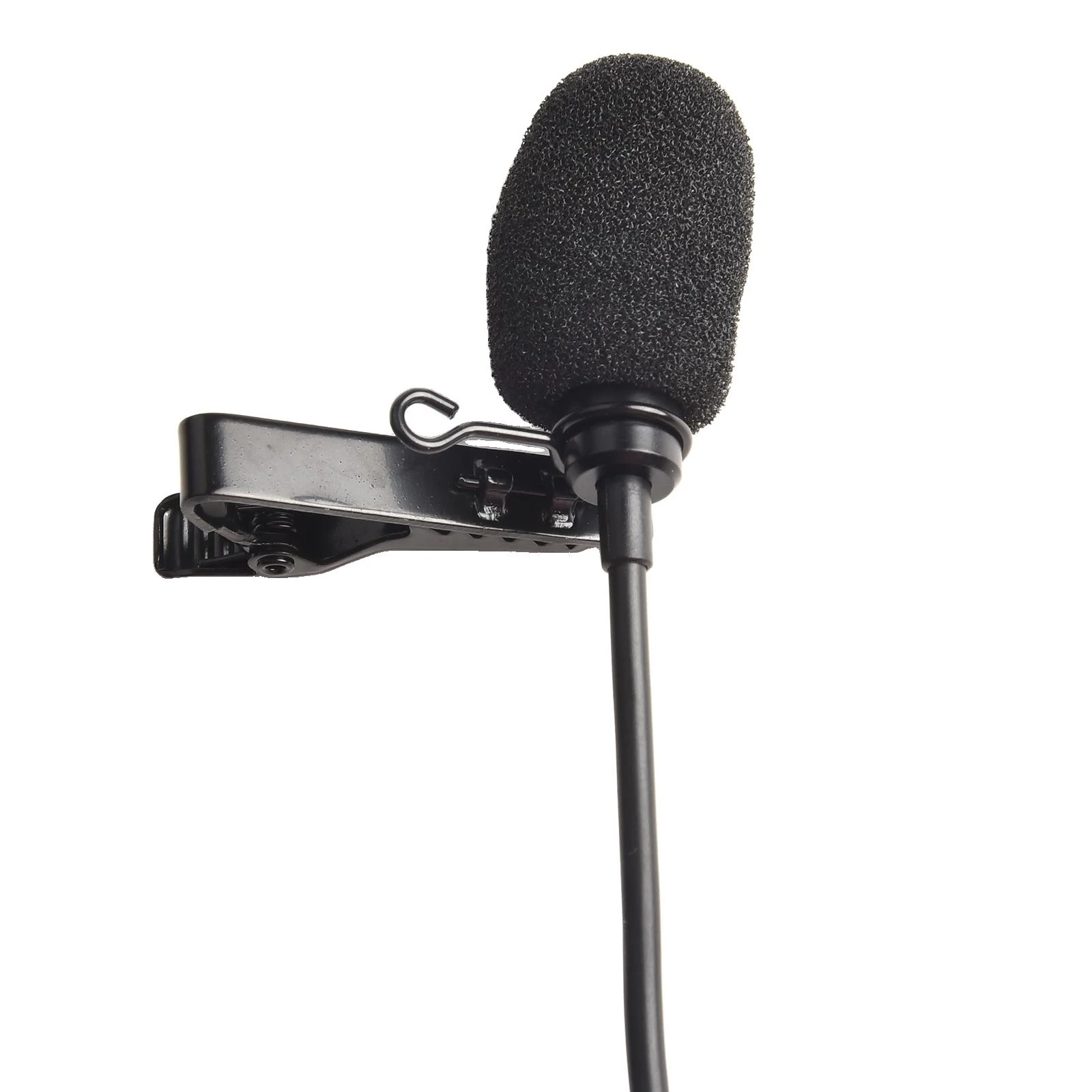 Lapel Microphone For Sony Black Lapel Microphone Ample Room For Movement Comfortable Under-ear Design Complete Accessory Package