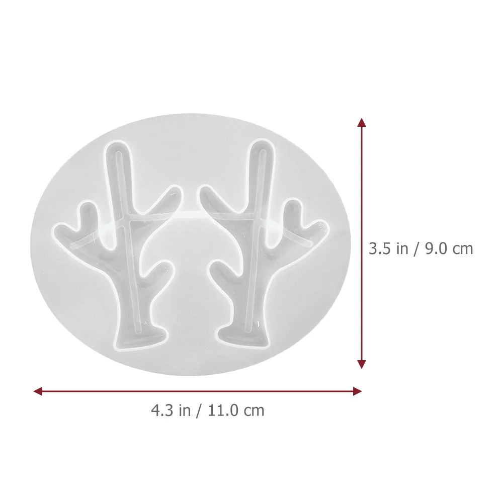 

3Pcs Silicone Antler Molds for Headband DIY Christmas Decor Crafts Reusable Jewelry Making Supplies Epoxy Resin Casting Tools