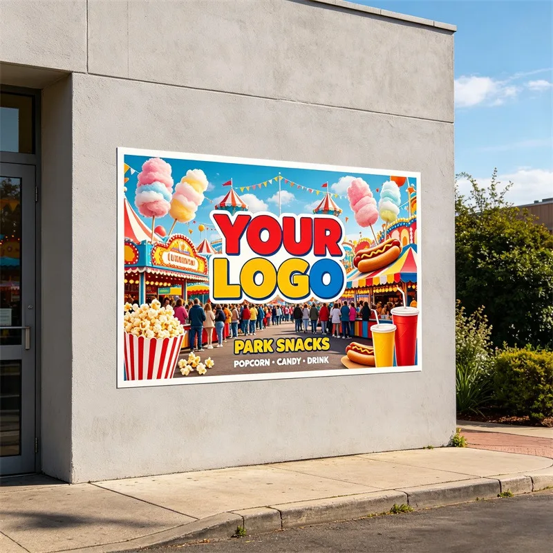 Any Size 100 cm Custom Stickers Suitable For Assisted Living Facility Bookstore Coffee Shop Commercial Advertising Promotion