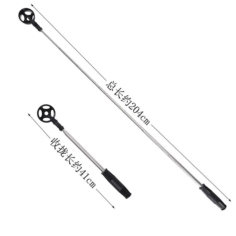 Retractable Golf Ball Picker Stainless Steel High Quality Portable Tools Telescopic Automatic Locking Picker Golf Ball Tools New