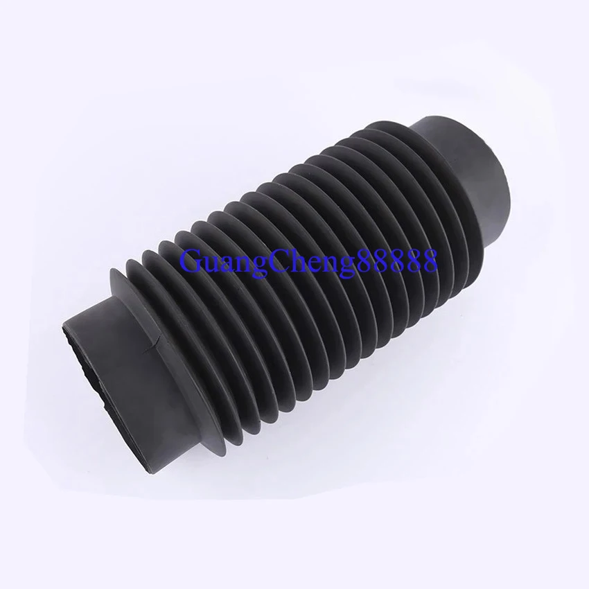 1PC New Black Rubber Corrugated Sleeve Flexible Moulded Bellows Rubber Nitrile Oil Resistant Dust Cover Tube Bellow Boot Covers