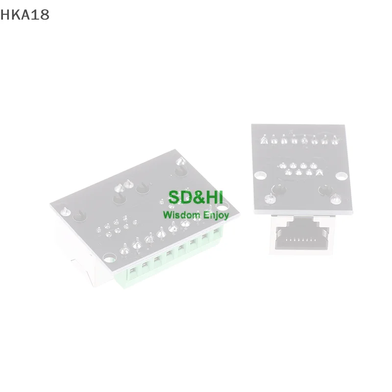1Pc RJ45 Single/Dou…