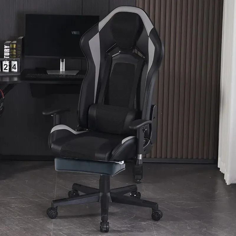 

ZComfortable дышащее игровое кресло с высокой спинкой, однотонное эластичное игровое кресло высокого класса, компьютерное современное игровое кресло Silla Gamer, домашняя мебель
