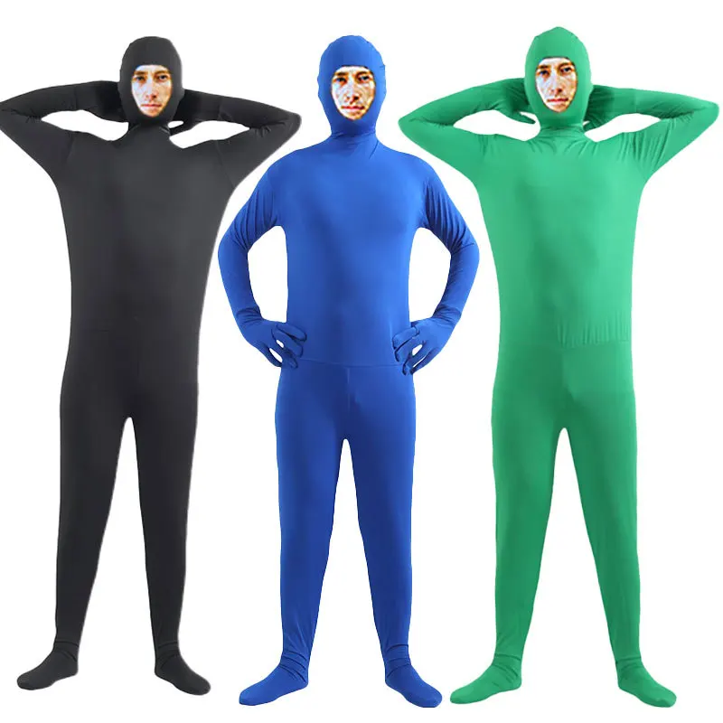 Gesicht Exposition Bla Kostüm Leistung Cosplay Overall Unsichtbare Kleidung Fem Halloween Outfit Chinesische Bühne Kostüm