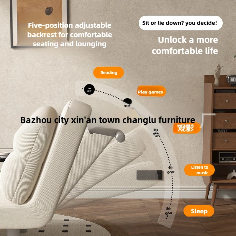 โซฟาเบดพับได้ ทำจากวัสดุผ้าลูกฟูกหรือหนังเคลือบน้ำมัน โซฟาเดี่ยวและโซฟาคู่ เก้าอี้นั่งในบ้านสำหรับฤดูหนาว เตียงงีบในออฟฟิศ