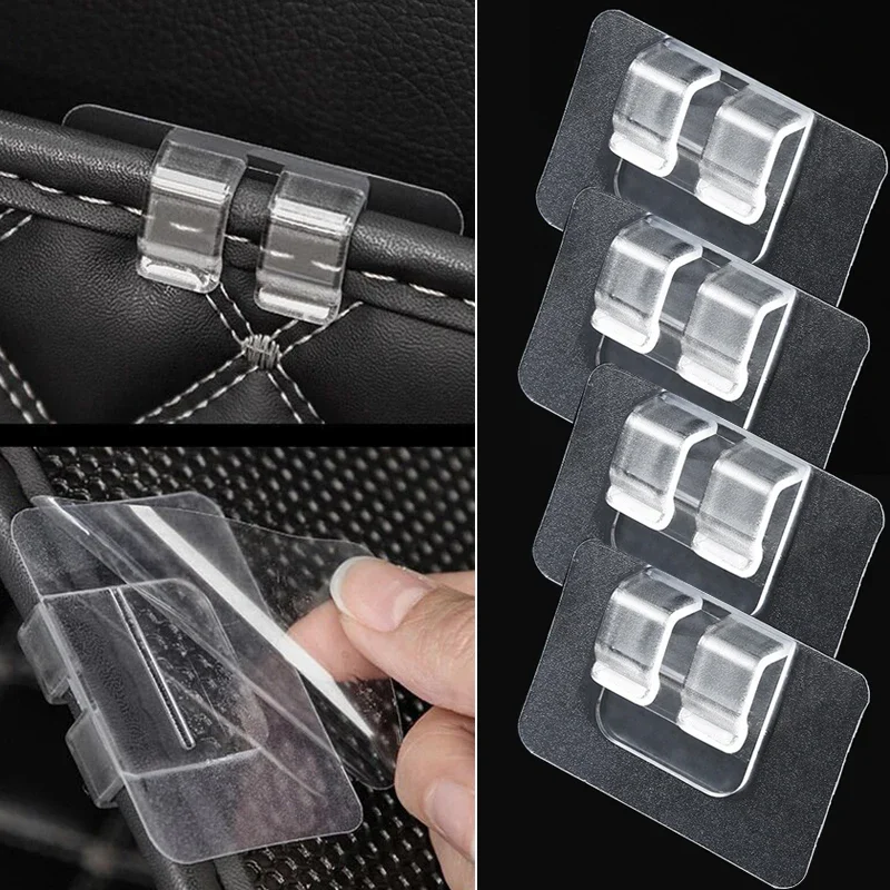 Car Floor Mat Clips Universal Car Foot Mat Adhesive Hook Car Mat Fixing Clips Auto Carpet Fixing Clamp Bracket Grip Fastener