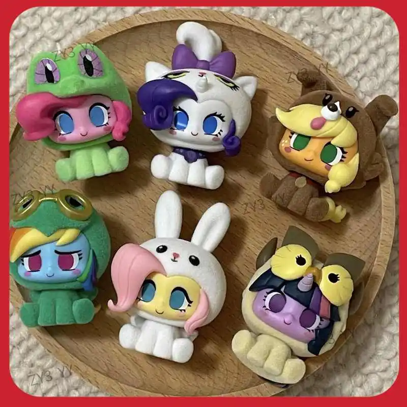 

Hot selling card game Little Ma Baoli series click mini dolls official and genuine merchandise cute and cute dolls blind box