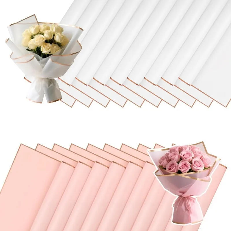 

【20 Pcs Bouquet Wrapping Paper Set】Florist Tissue Paper for Flower Arrangements, Gift Wrapping, Craft Decor,Party Decor