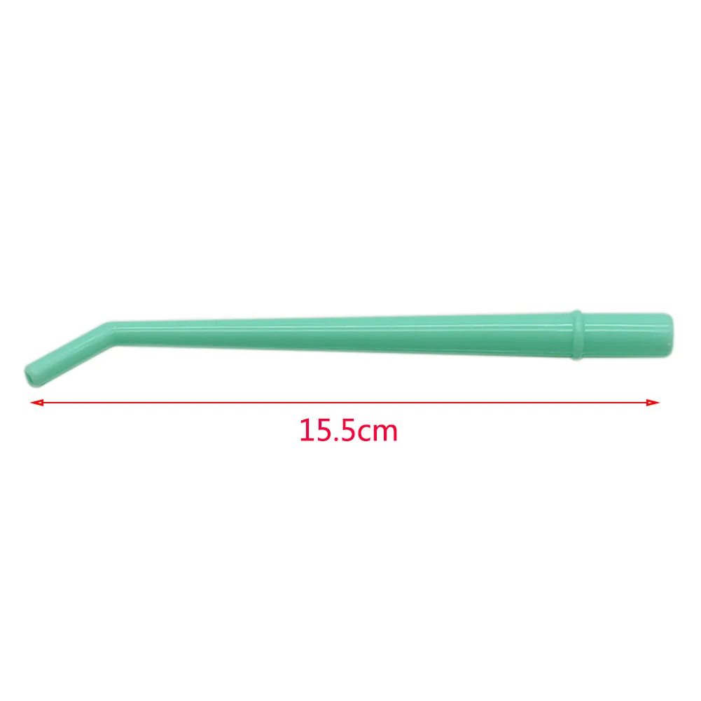 Eyector de Saliva Dental desechable, puntas de succión quirúrgica, codo largo y delgado, clínica de odontología, aspirador de tubo de succión fuerte, 25 uds.