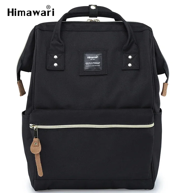 Imagem -02 - Himawari Portátil Mochila Feminina Mochilas de Viagem à Prova Impermeável Água Moda Bolsas de Escola para Adolescentes Viagem Esporte Mochila Feminina