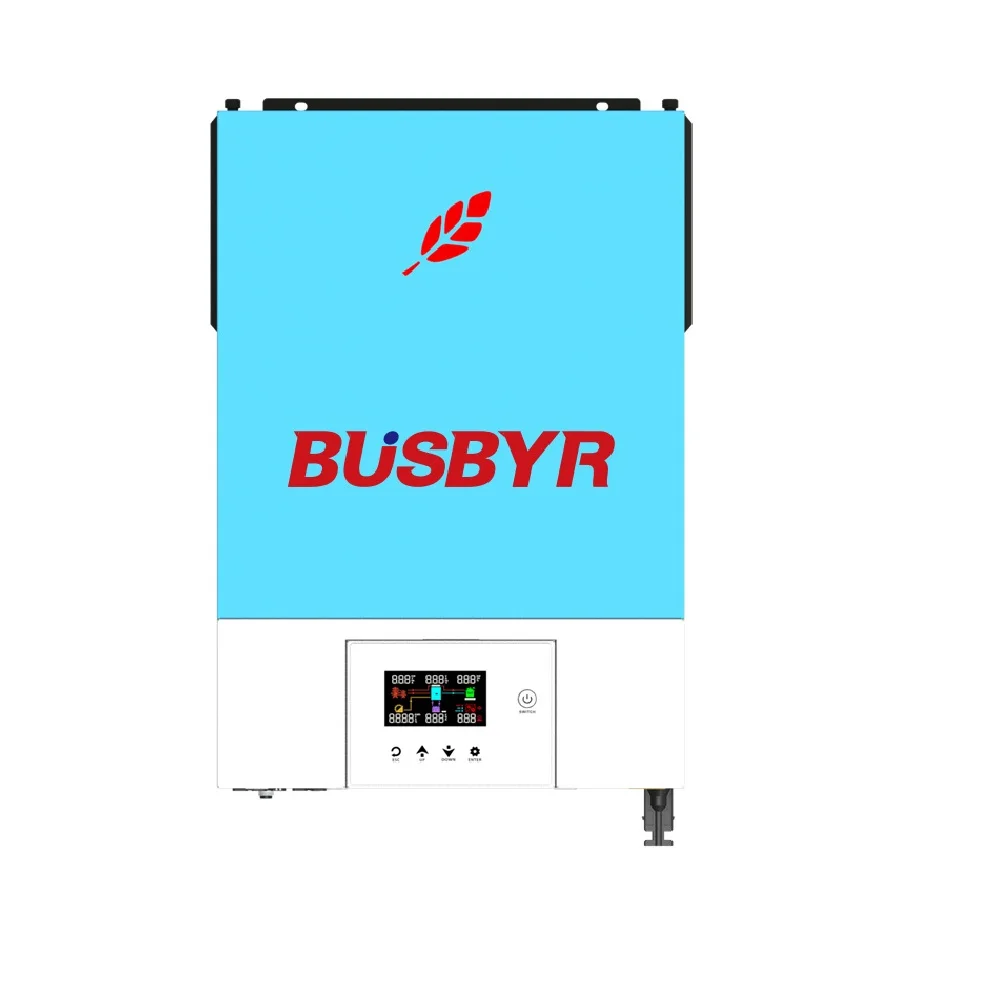 Busbyr BS4 Pro 3600W 4200W 6200W High Pv Input Range Solar Energy Inverter With Phone App