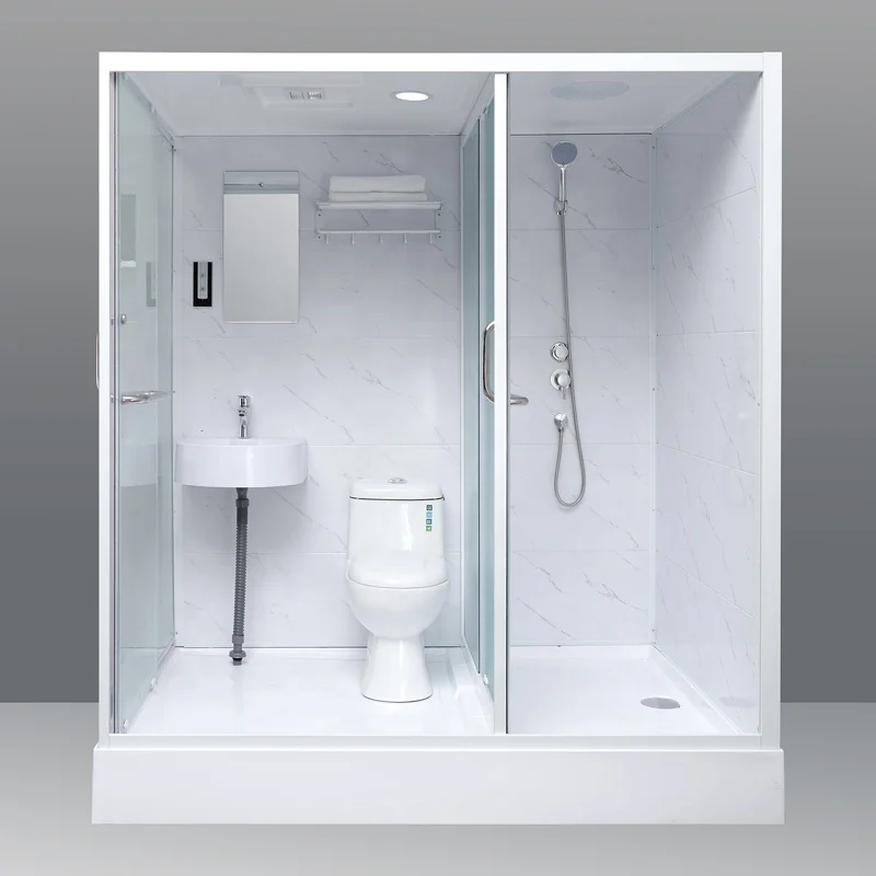 Prefabricated Bathroom Pods All in One Shower Room Complete Bathroom Pod Integrated Bathroom Pod Whole Shower Room Cabin
