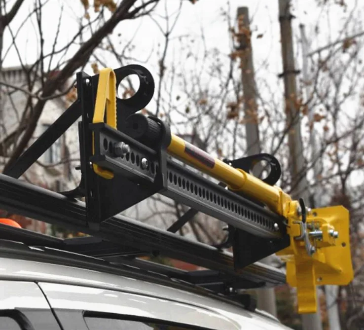 

Кронштейн для домкрата и лопаты на крышу внедорожника 4x4