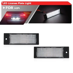 2x Fits For Kia Forte Seden 2019-2025 XCeed CD 2018-2025 Ceed Sportswagon CD 2018-2025 Canbus LED License Plate Lights Tag Lamps