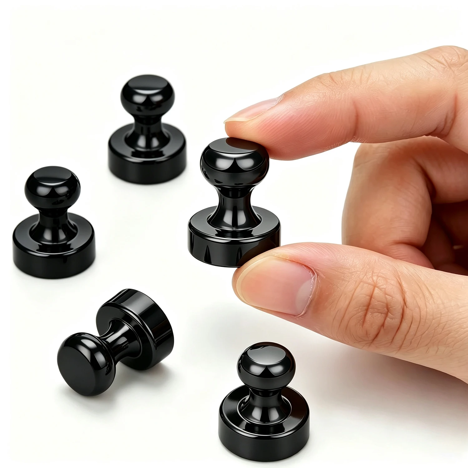 N52 Super Strong Neodymium Magnet Magnetic Pushpins Sucker Thumbtack Steel Magnet Push Pin for Refrigerator Whiteboard kitchen