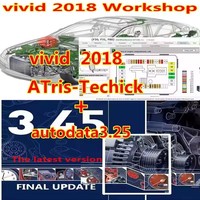 Autodata 3.45 + Vivid 2018 Workshop DATA 2018 Atris-Technik Parts Catalog Europe Automotive Repair Software vivid Workshop 2018