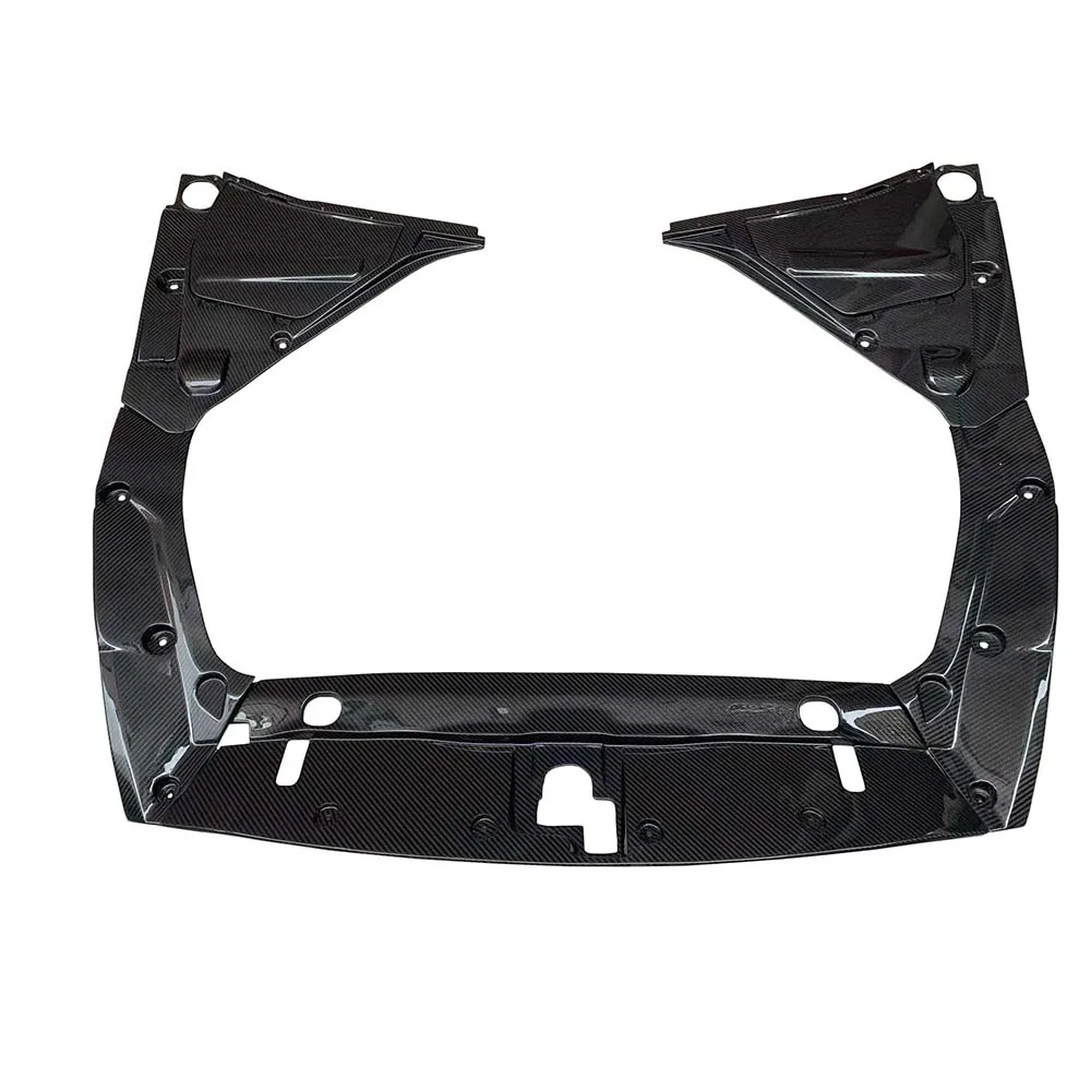 Dry Carbon Fiber for Nissan GTR35 2008-2024 Engine Cooling Cover Openable Panel Cover Interior Metal Engine Bays Cover Kits