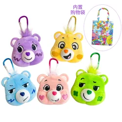 Care Bears Cartoon Plush Coin Purse Shopping Bag Inside Cute Lovely Bear Change Purse Girls Boys Kawaii Stuffed Coin Case