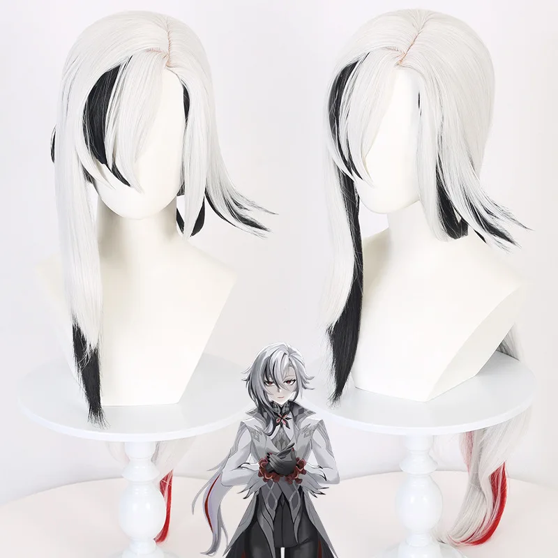 باروكة صناعية طويلة مستقيمة للنساء ذات مظهر طبيعي للحفلات التنكرية من الألياف المقاومة للحرارة