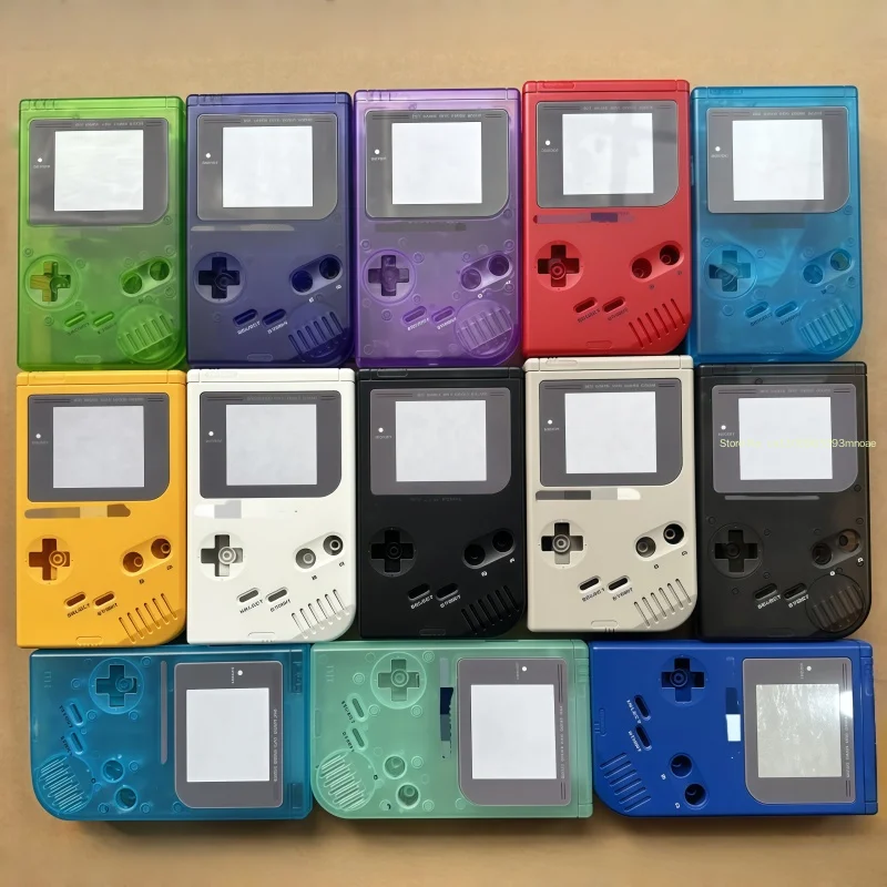 Generisches Ersatzgehäuse für Original Game Boy mit komplettem Tastenset, mehrere Farben, Reparaturzubehör für GB-Spielkonsole