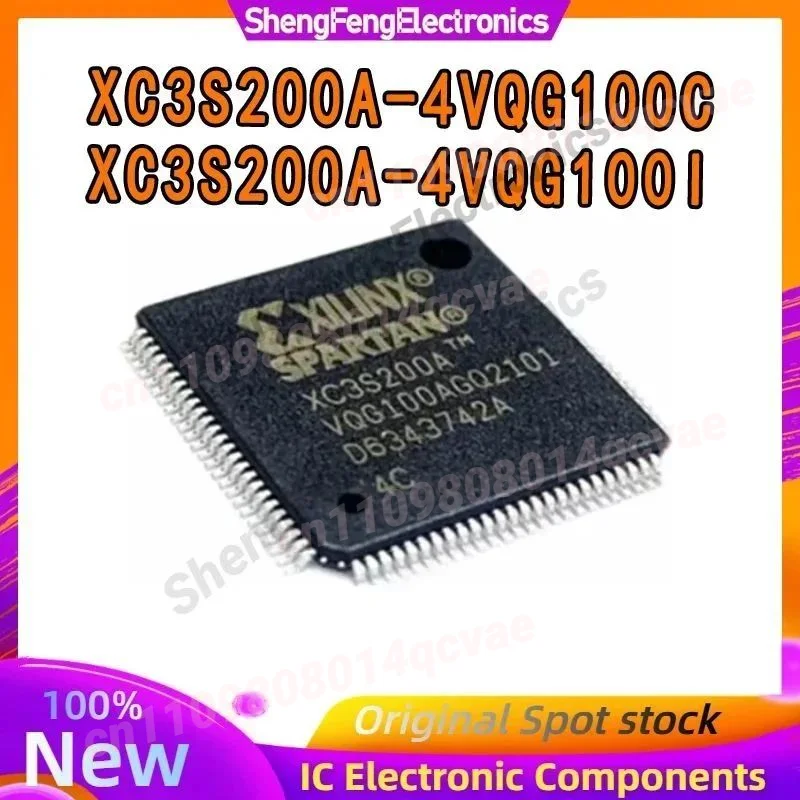 XC3S200A-4VQG100I XC3S200A-4VQG100C XC3S200A 4VQG100C QFP-100 Chipset Embedded Chip XILINX Integrated Circuits Ic