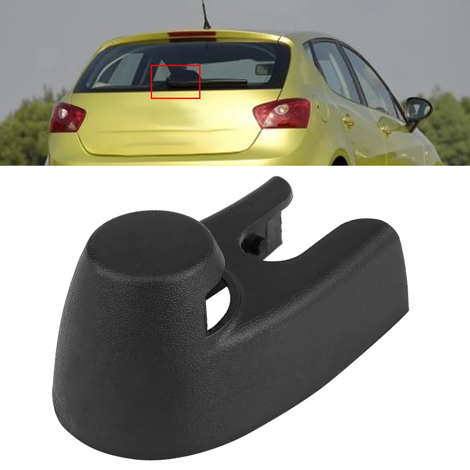 

Car Auto Rear Windshield Wiper Arm Cover Cap For Seat Altea 5P Ibiza 6L 6J Leon 1P Toledo