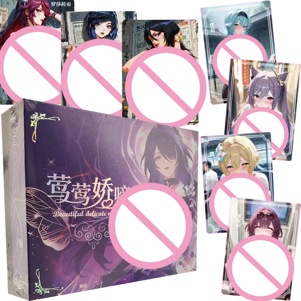 

Beautiful Delicate Anime Game Goddess Cards Pretty Lovely Girls Unique Charm Rare Limited Edition Rotating Gold Coin Cards Gifts