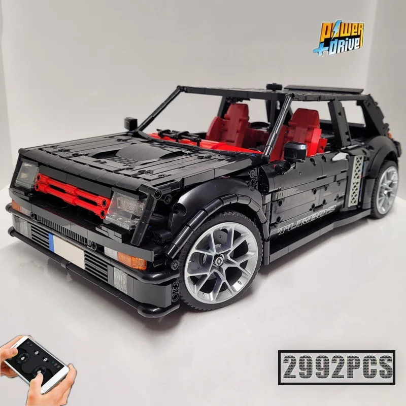 

NEW MOC-115234 R5 Turbo sports supercar 2992PCS model buiding kit block self-locking bricks birthday Christmas collection gift