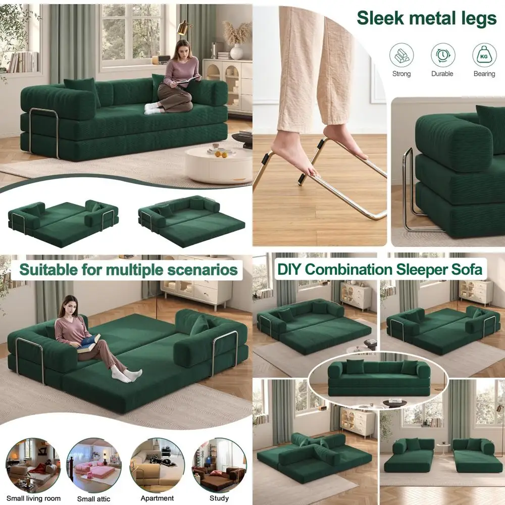 "79 Inch Corduroy S…