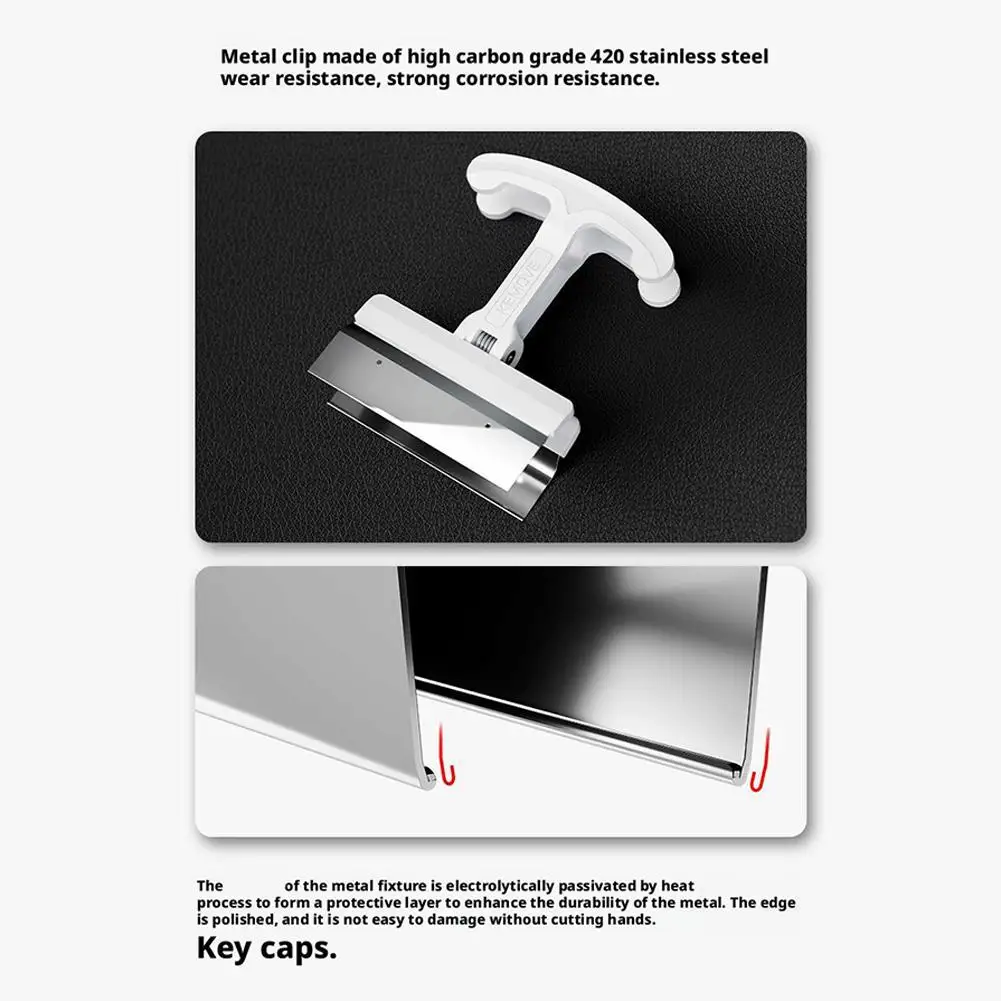 Clip per estrattore di chiavi Tappo chiave per smontaggio Clip per estrattore di chiavi di grandi dimensioni personalizzata con quattro chiavi per estrazione simultanea