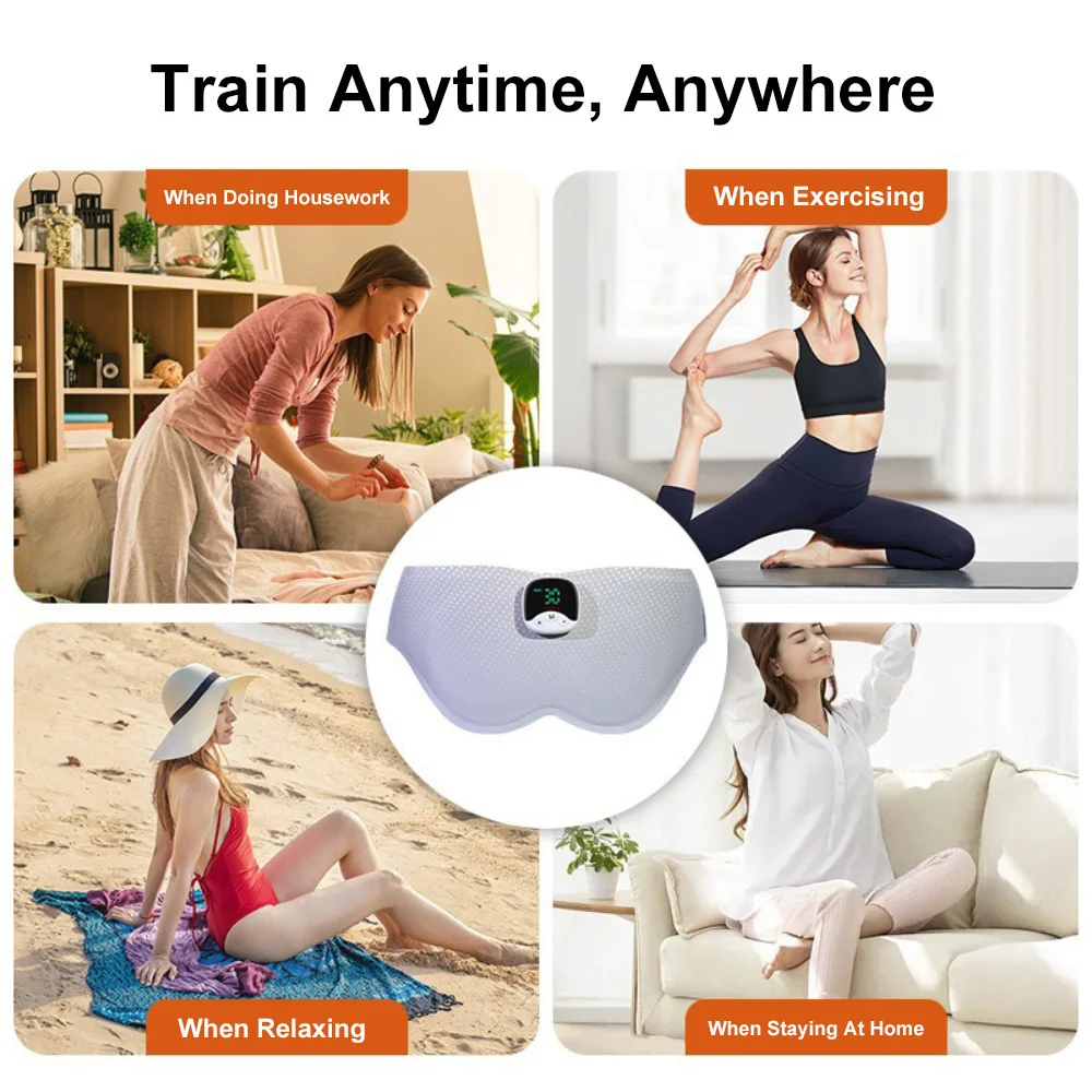 

Тренажер для ягодиц Ems Hips Trainer, стимулятор мышц, зарядка через USB, портативный тонер для ягодиц, 10 режимов, 30 уровней, с пультом дистанционного управления, для женщин