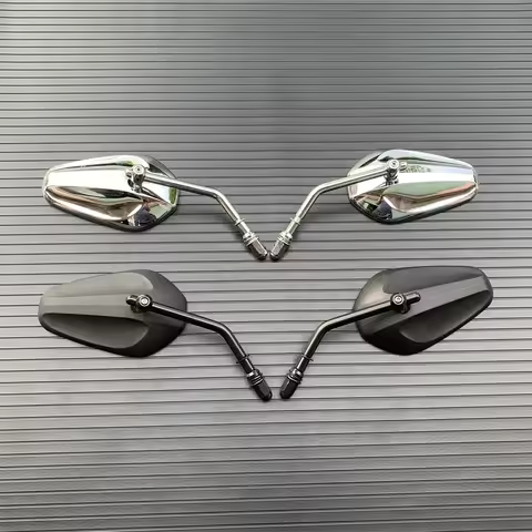 Motorcycle Rearview Rear View Mirrors Glass Back Side Mirror Right Left For Harley 883 1200 48