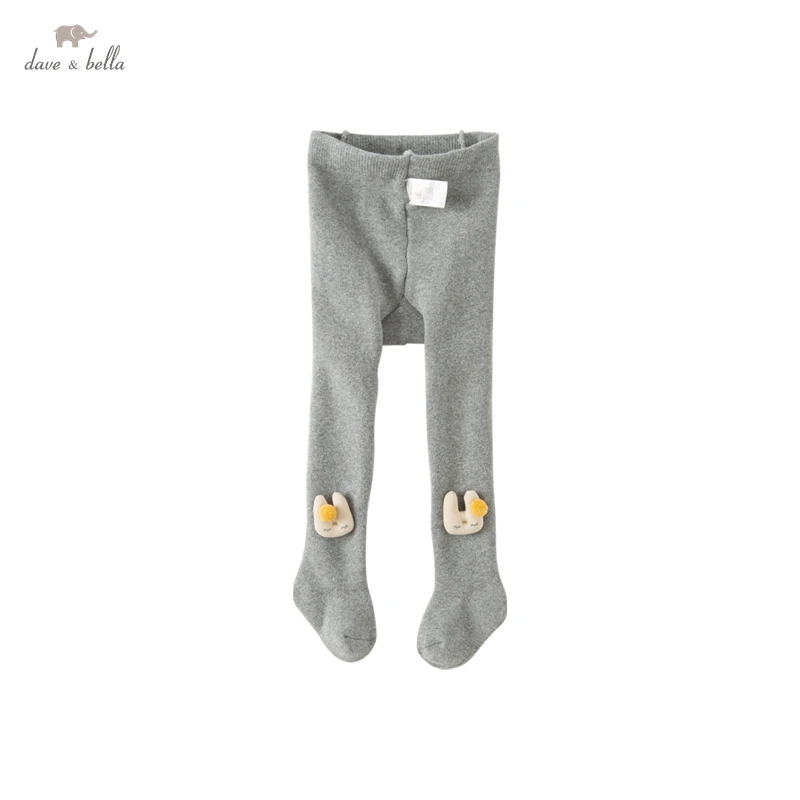 

Dave Bella Winter Baby Pantyhose Female Baby Tights Children Gray Pantyhose Toddler Girl Princess Tight DB4224719