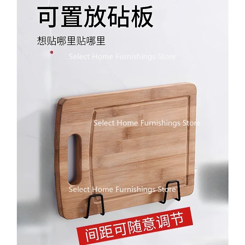 Suitable for Stainless Steel Hook Sink Sponge Wipe Drain Rack Dishwashing Wall Rack Non-punching Lid Storage Hanger